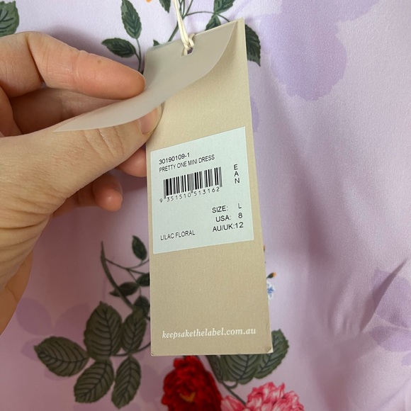 [NEW] Keepsake the Label Pretty One Lilac Ruffle Dress - Picture 5 of 14